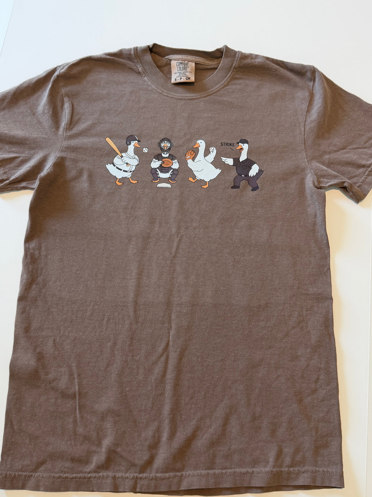 Baseball Geese - Graphic Tee - CLEARANCE