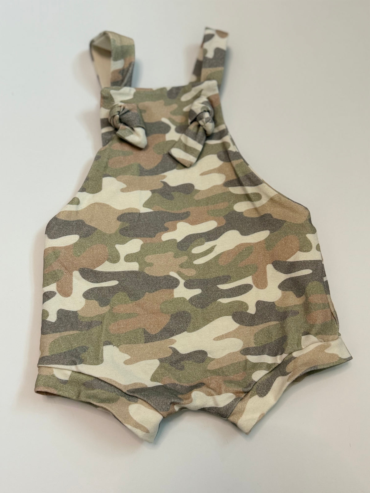 Knotted Overall Shorties - Ready to Ship
