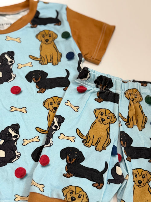 Aster Pajamas - Short Sleeves & Shorts - Ready to Ship
