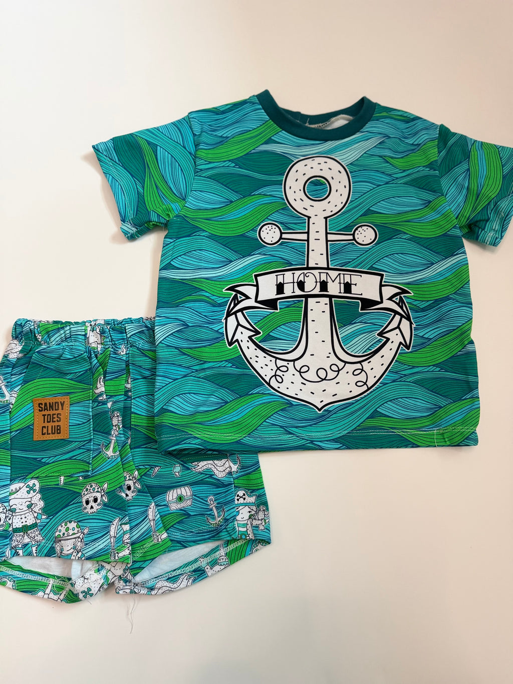 Casual Crew Set - Short Sleeve - Ready to Ship