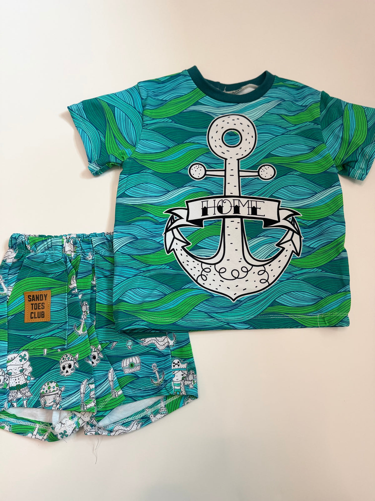 Casual Crew Set - Short Sleeve - Ready to Ship