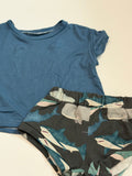 Oversized Tee and Bummies - Ready to Ship