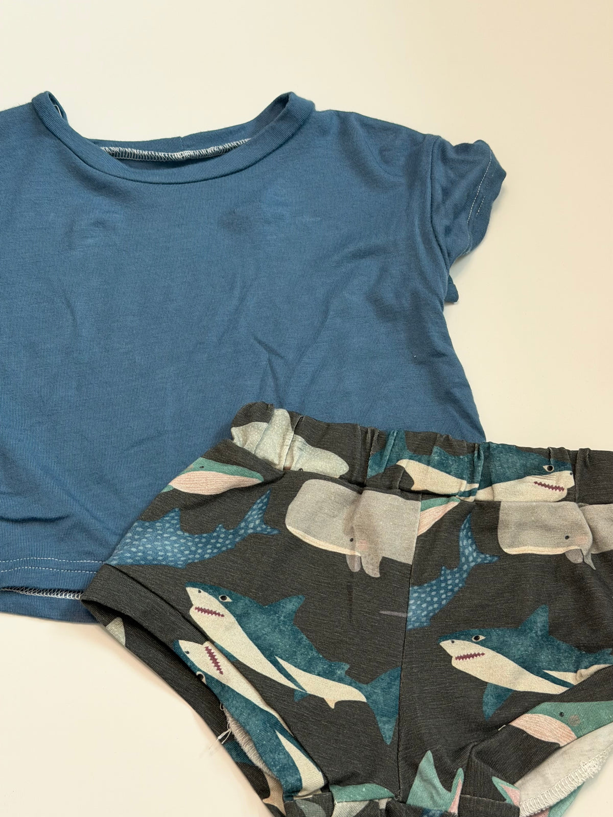 Oversized Tee and Bummies - Ready to Ship