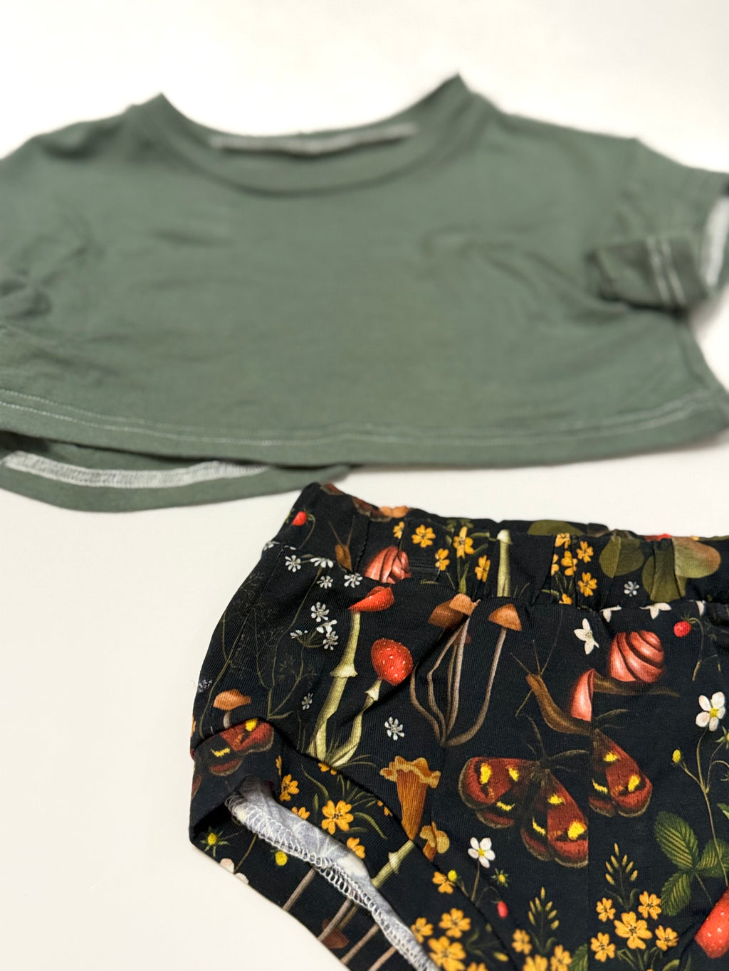 Oversized Tee and Bummies - Ready to Ship