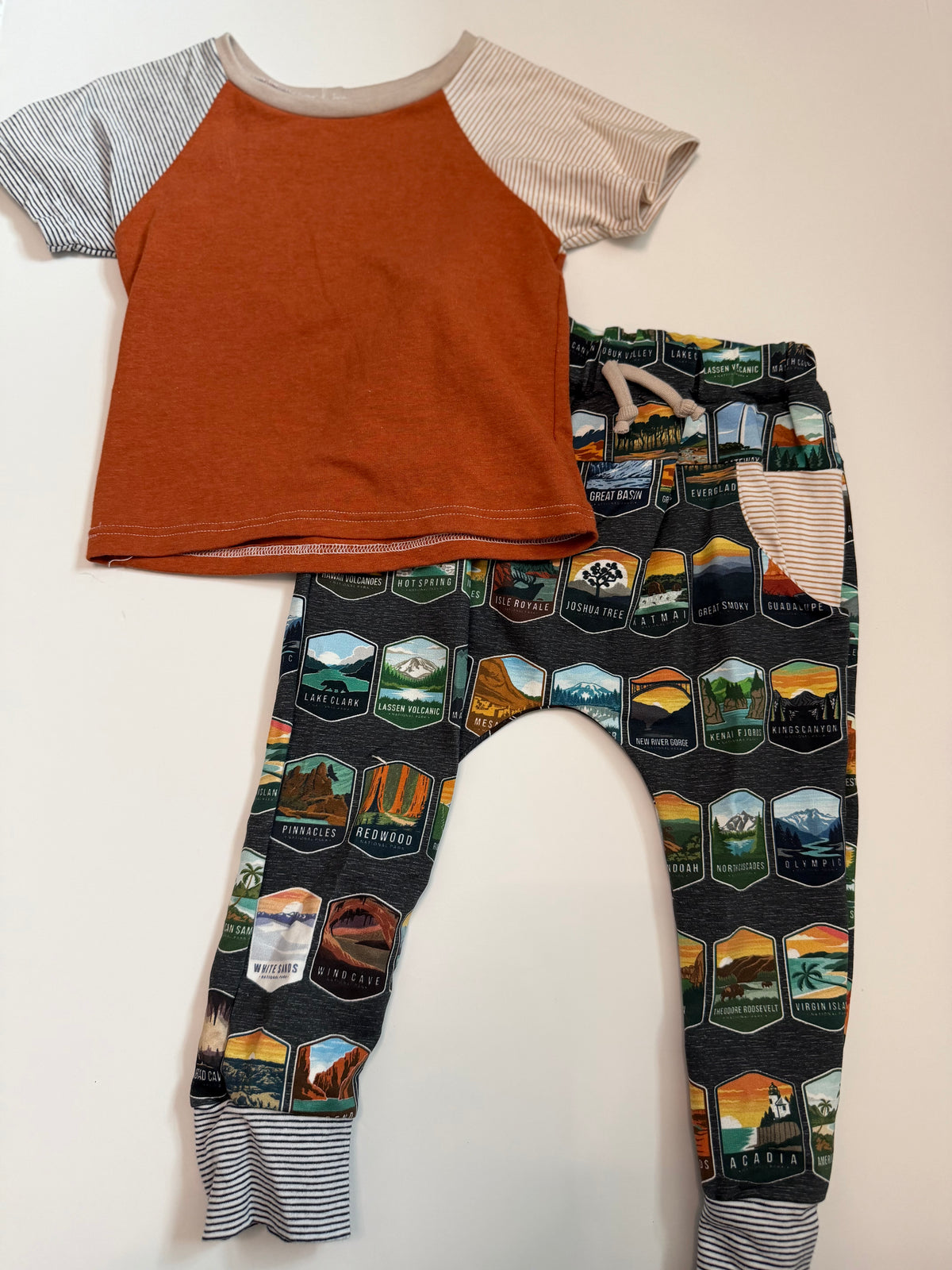Raglan Tee & Joggers - Ready to Ship
