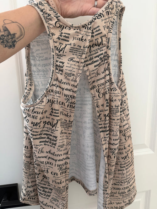 Adult Racer Tank