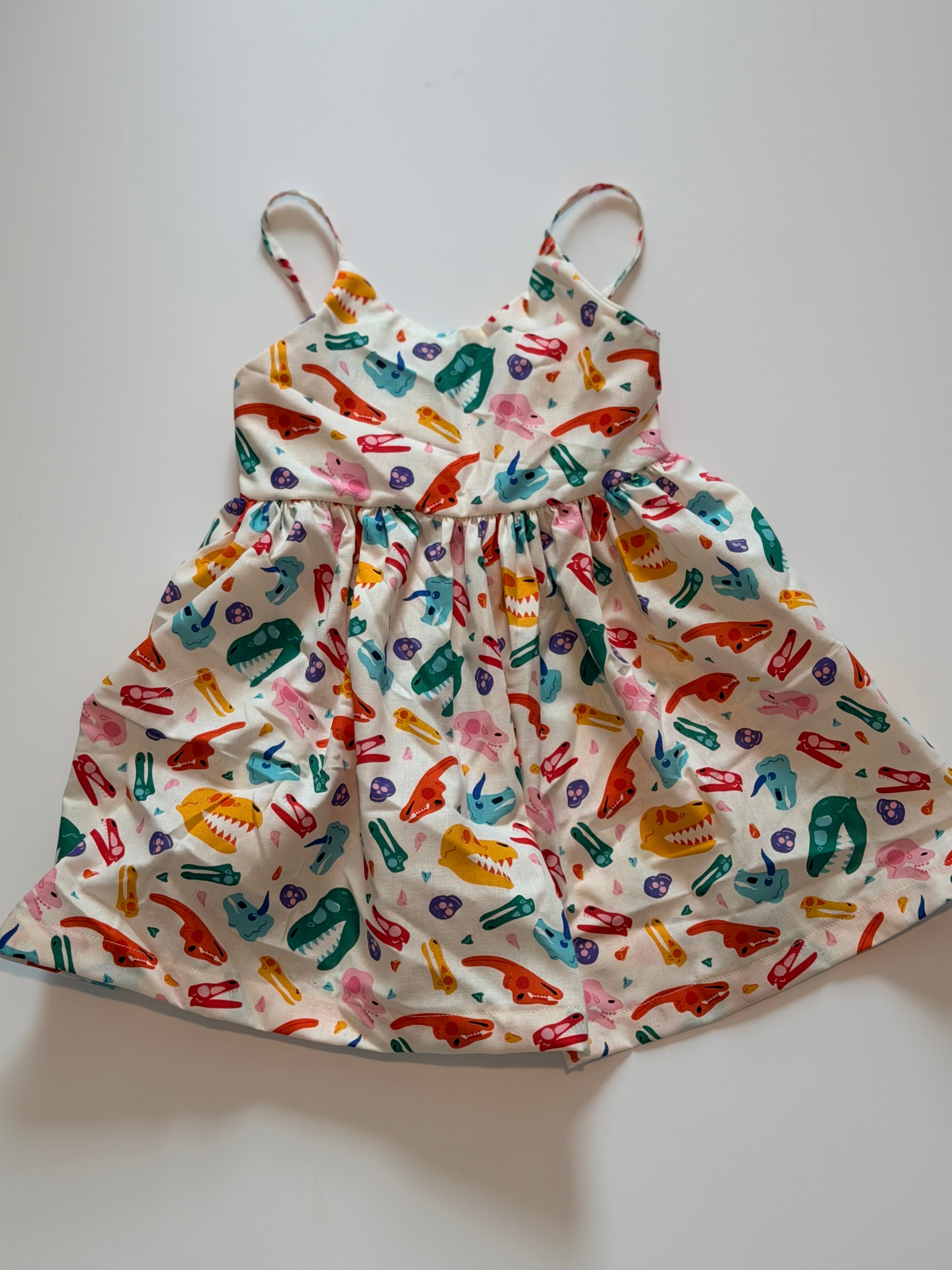 Bright Dinos Augusta Dress