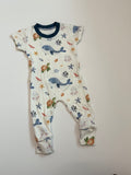 Snuggle Romper- Short Sleeves - Ready to Ship