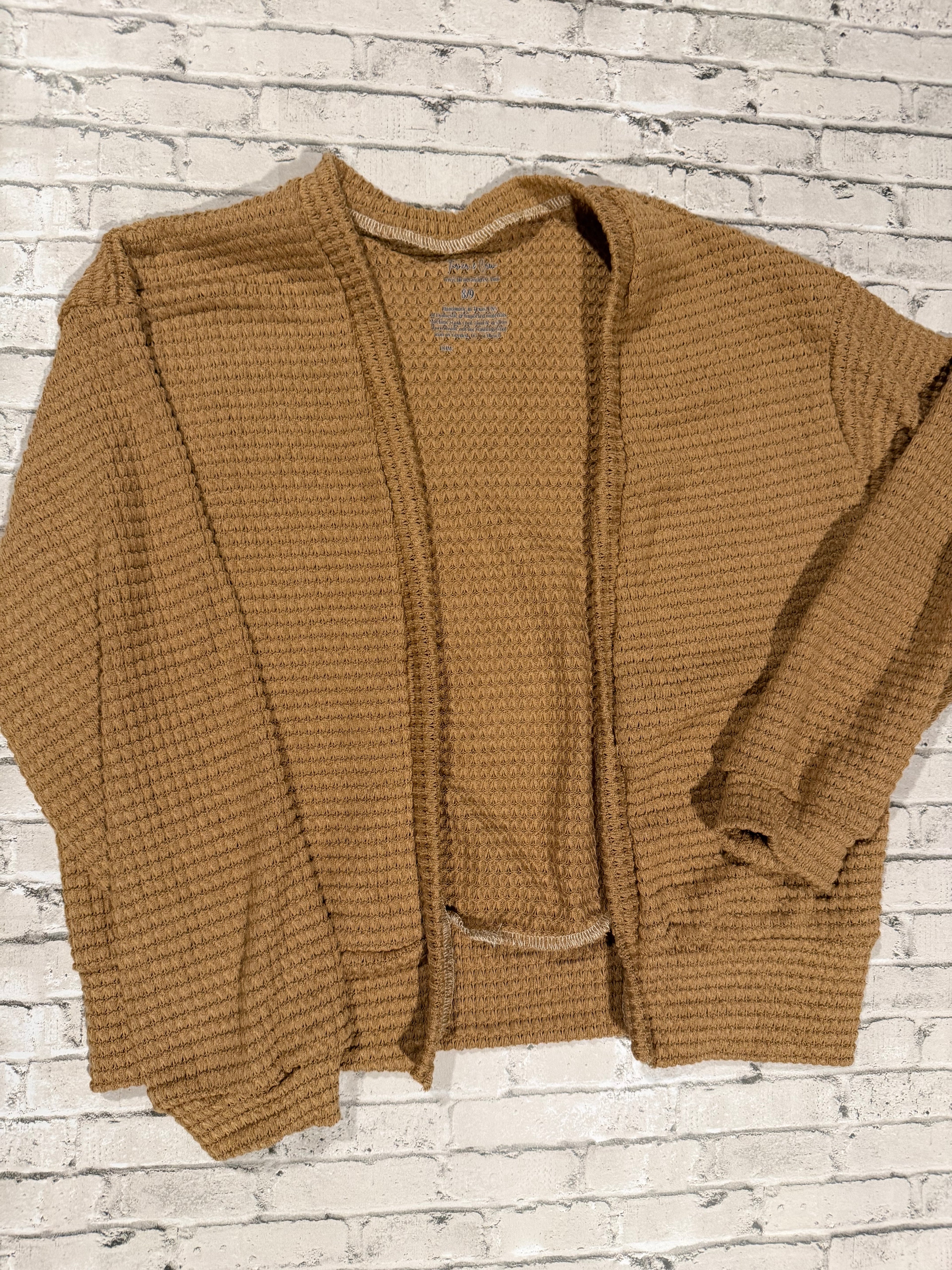 Chunky Cardigan - Taupe