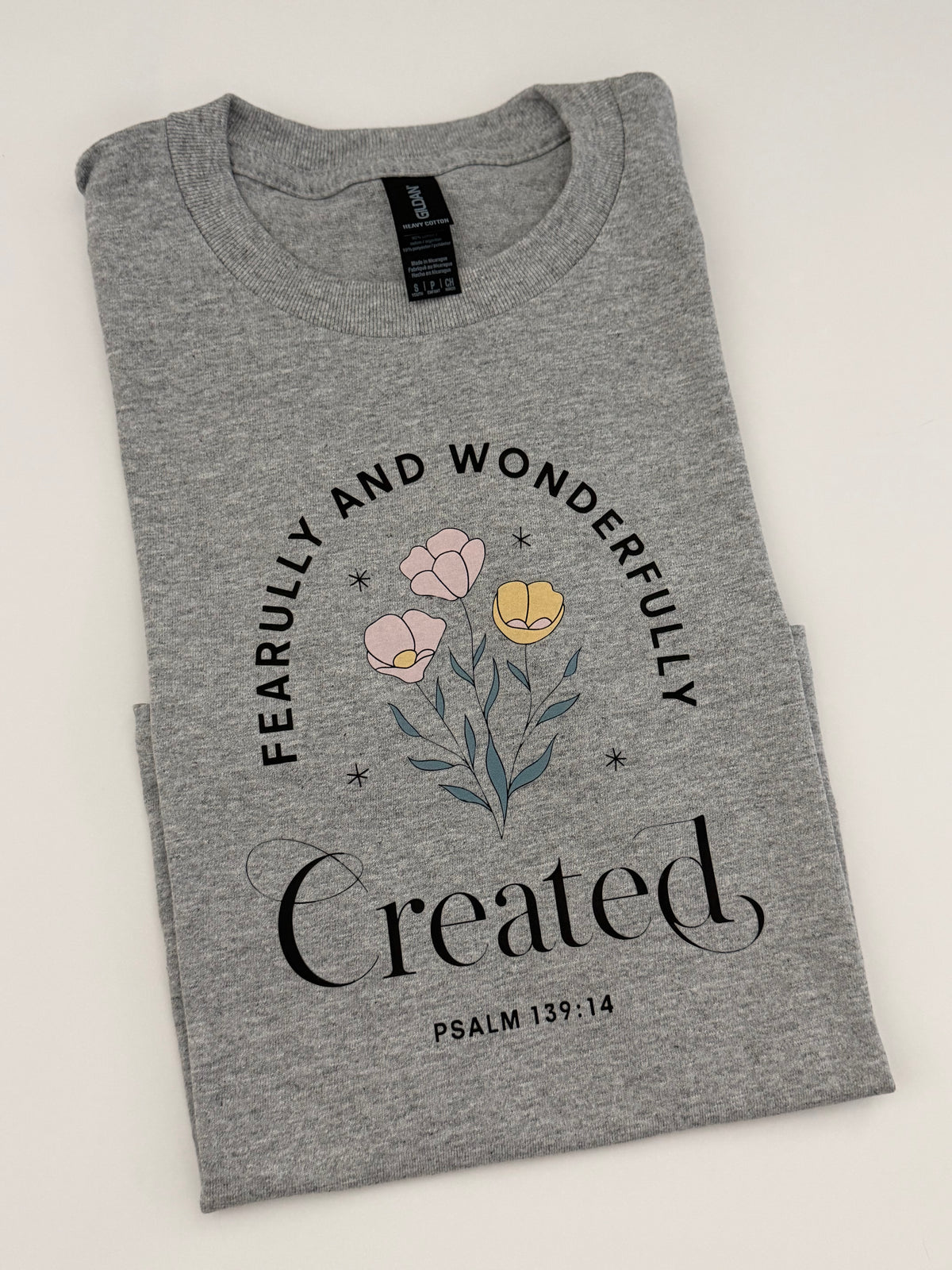 Wonderfully Created - Graphic Tee - CLEARANCE