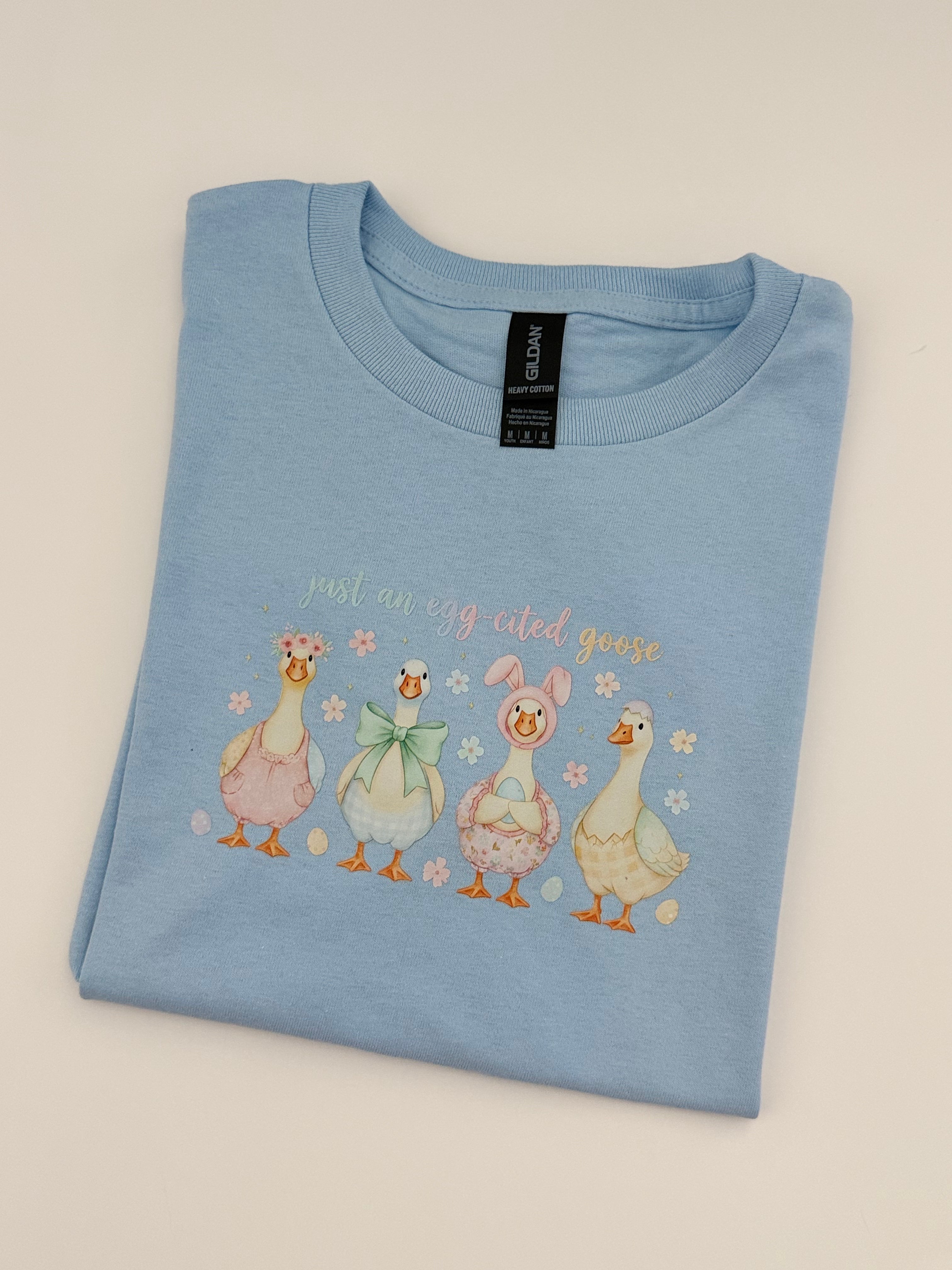 Just an Egg-Cited Goose - Ready to Ship