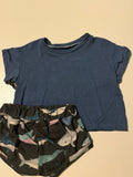 Boxy Tee & Bummies Set