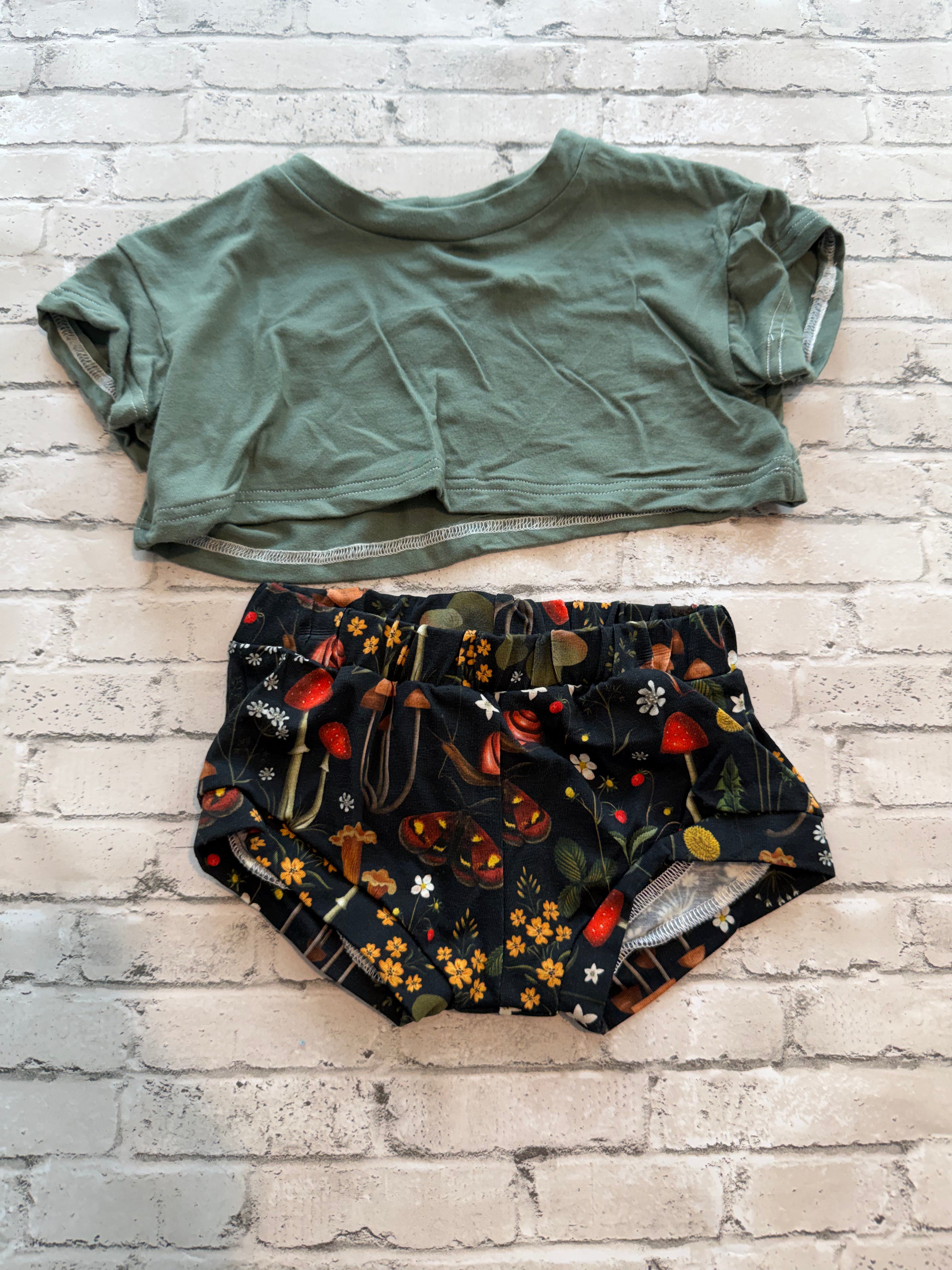 Boxy Tee & Bummies Set