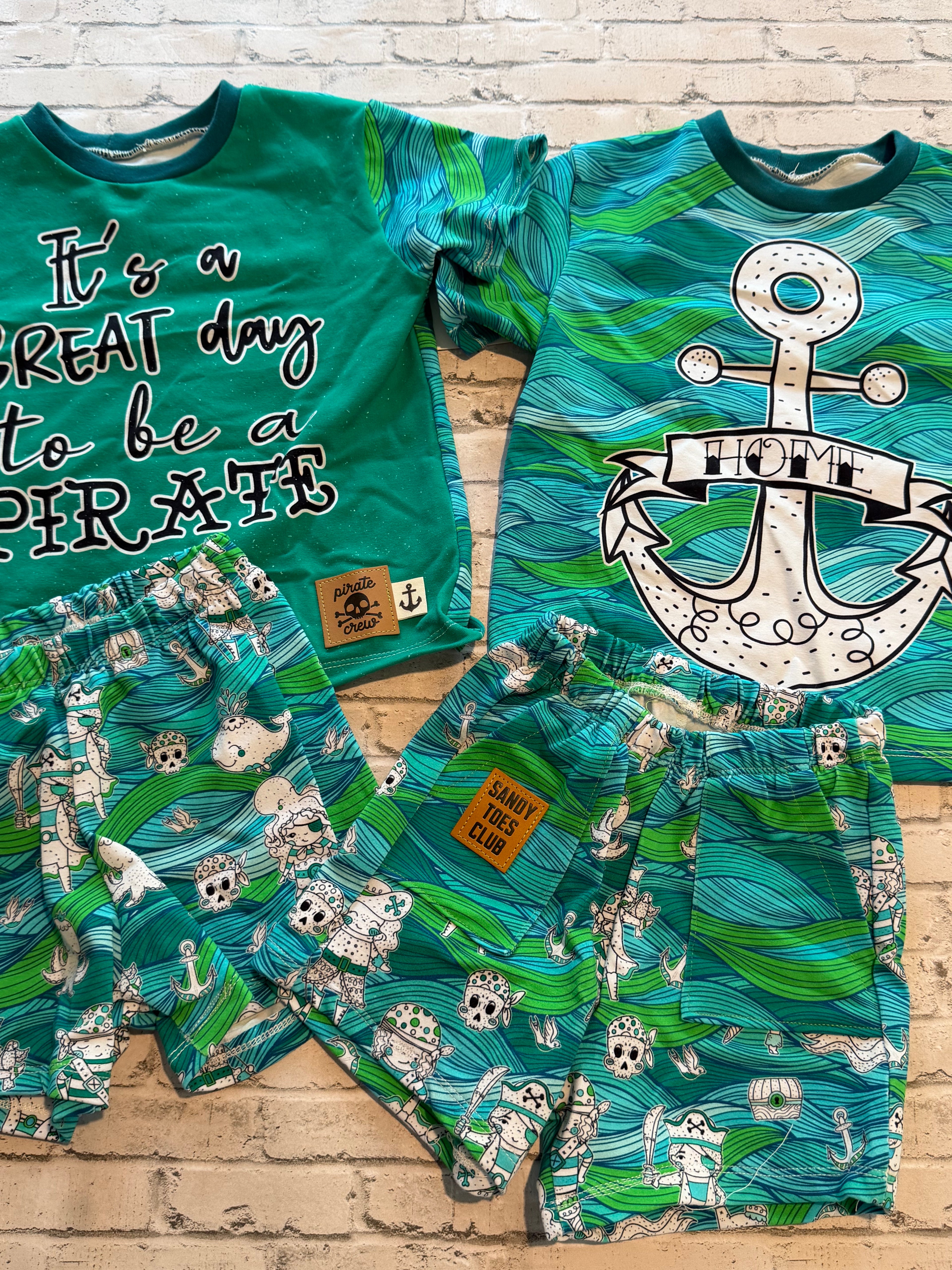 Casual Crew Sets - Short Sleeve