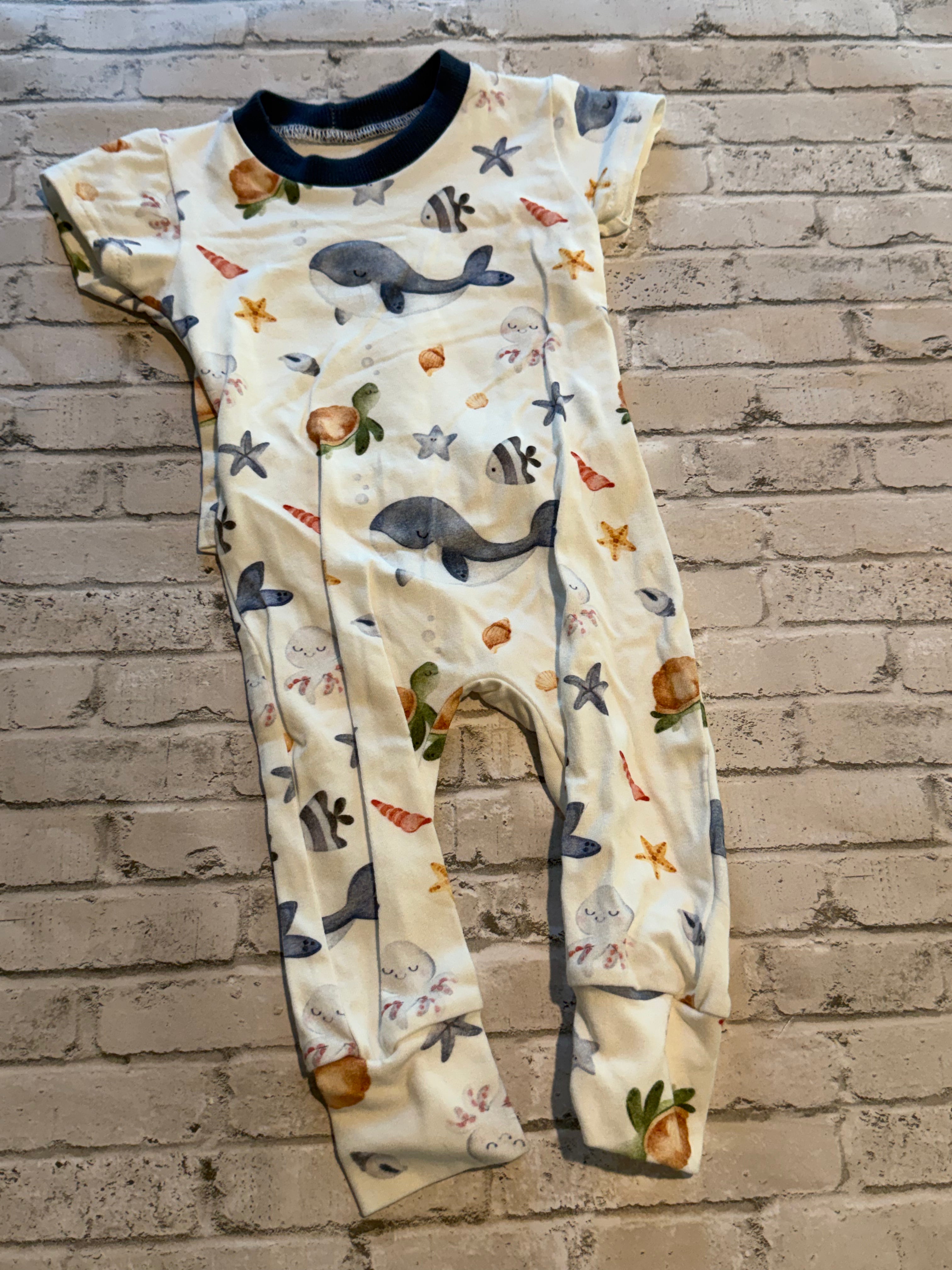 Snuggle Bug Romper - Short Sleeve