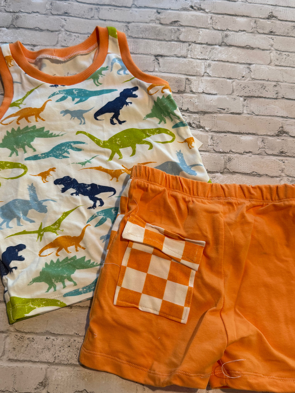 Tank & Cargo Shorts Set