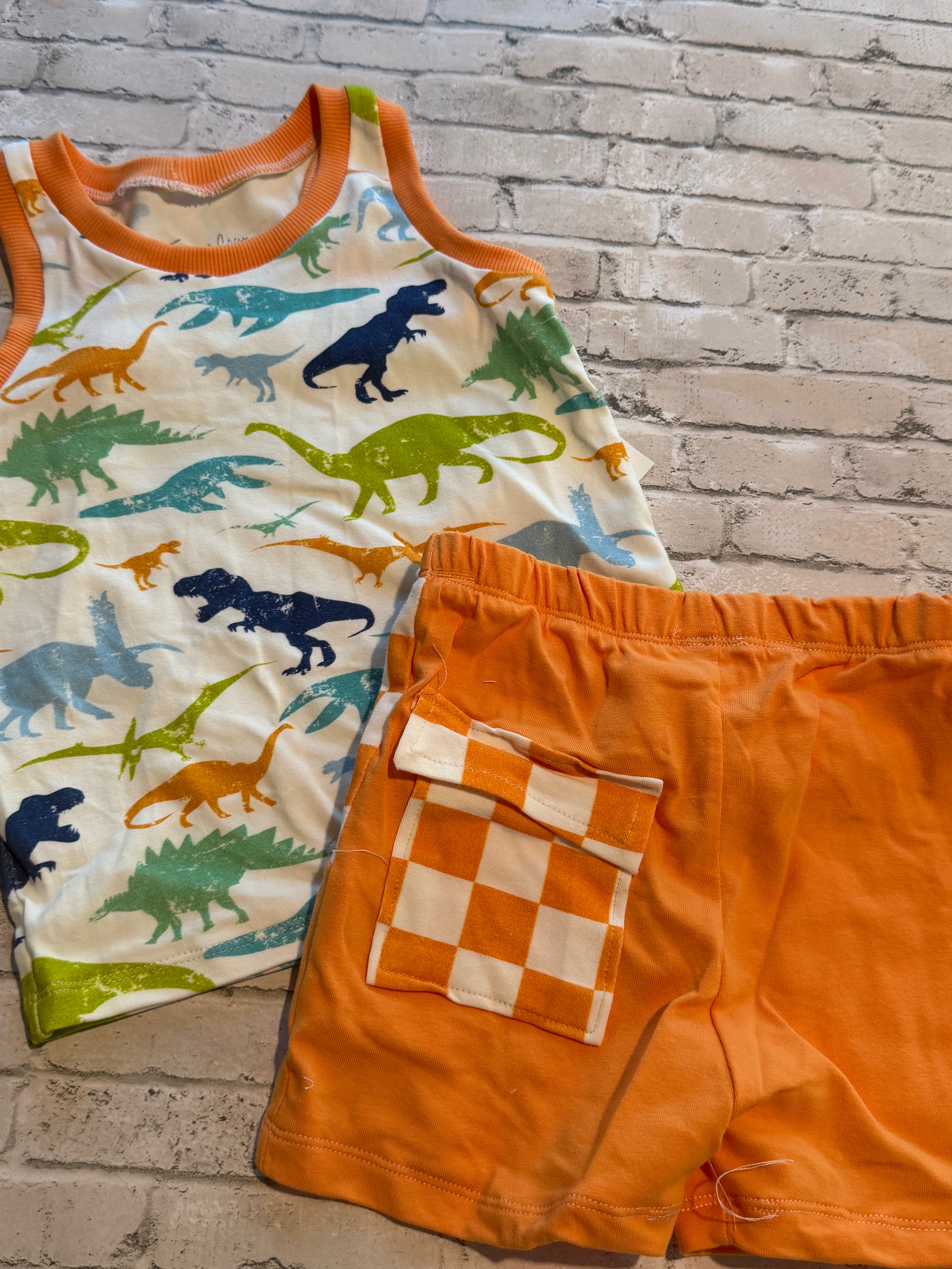 Tank & Cargo Shorts Set