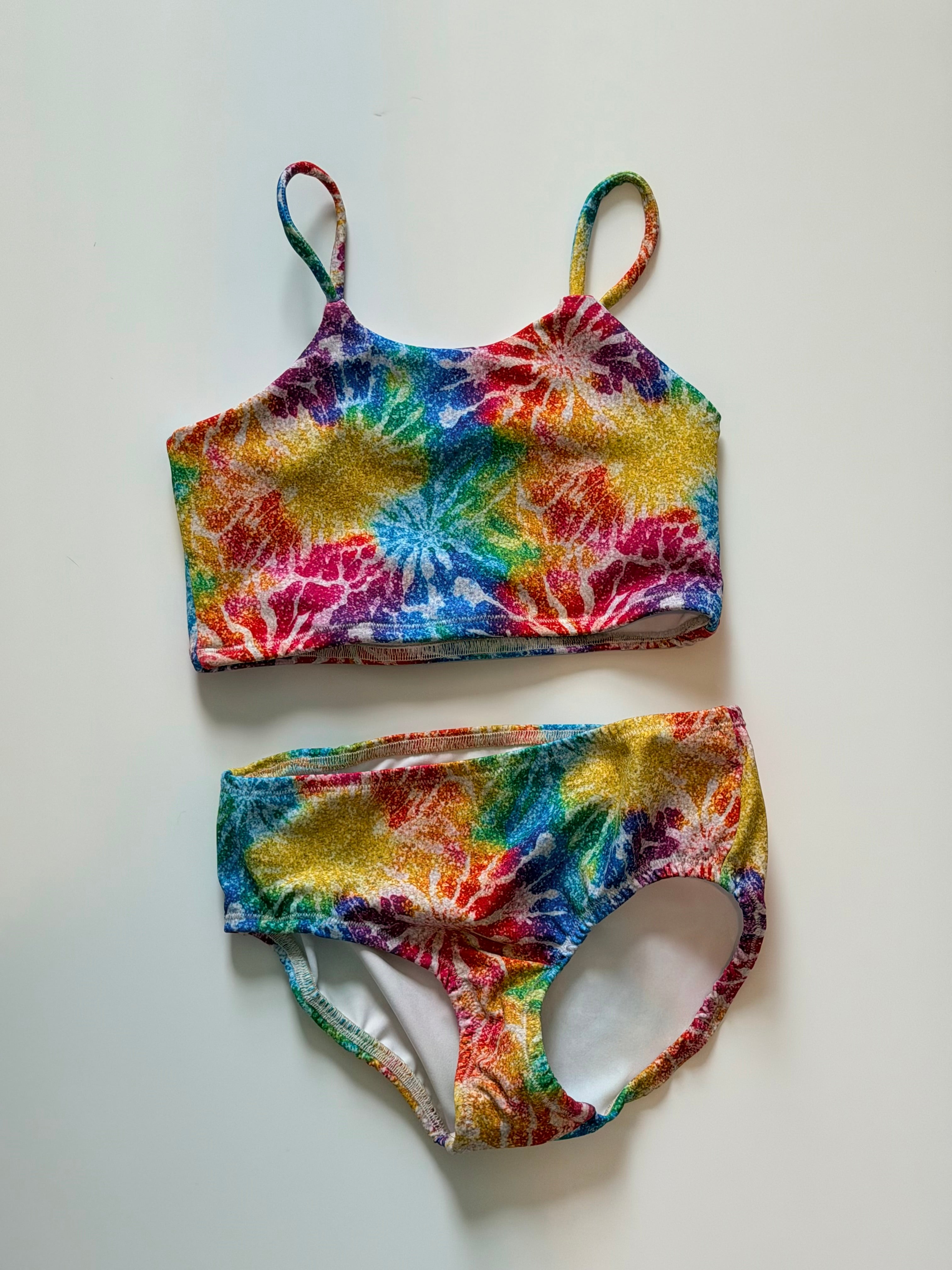 Sunflower Swim Top & Busy Bee Bottoms