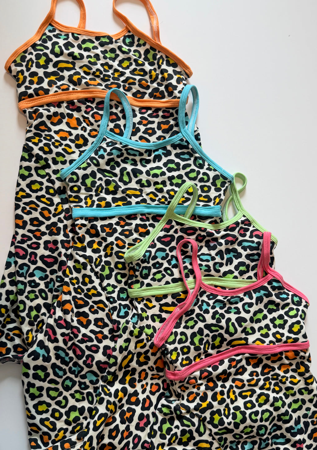 Bright Leopard Court Dress