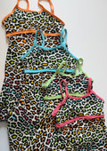 Bright Leopard Court Dress