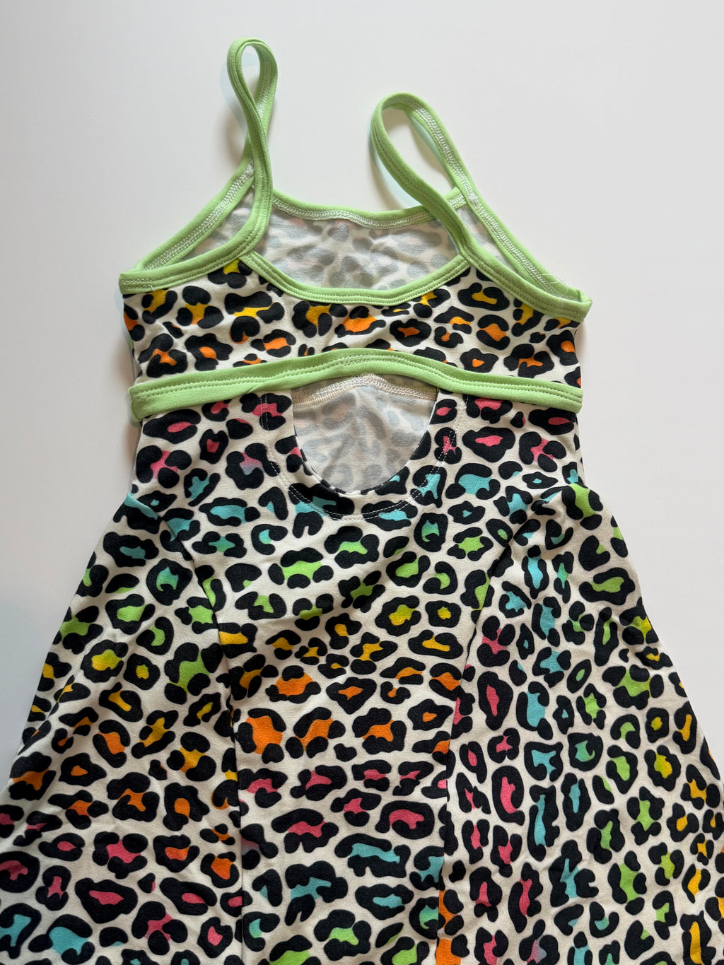 Bright Leopard Court Dress