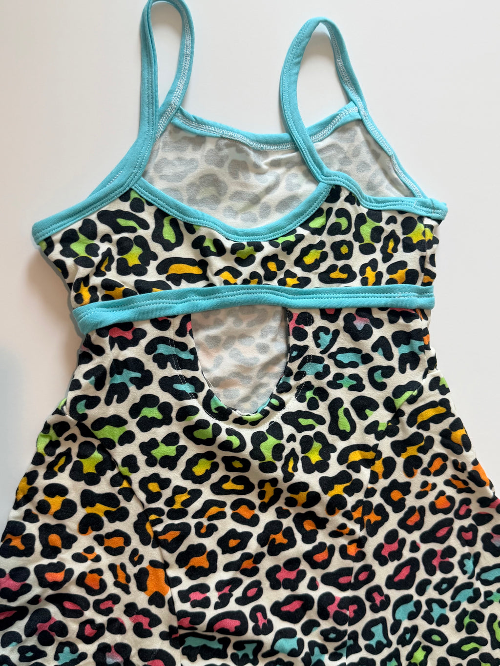 Bright Leopard Court Dress