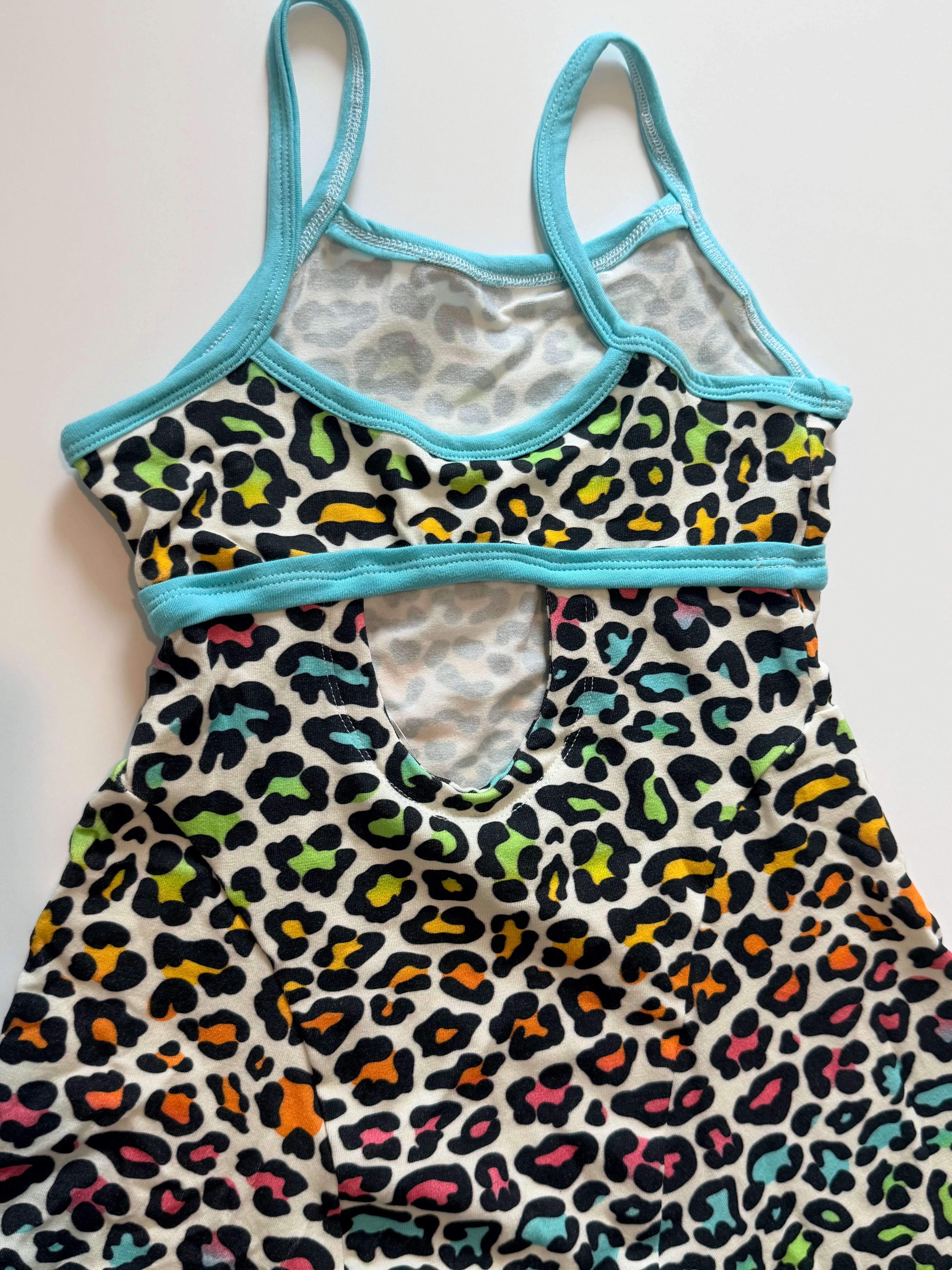 Bright Leopard Court Dress
